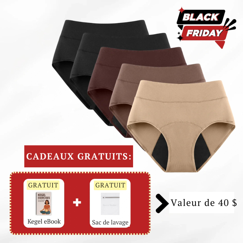 Eva's Iconic Leakproof Panties – Black Friday Special (5-Pack)