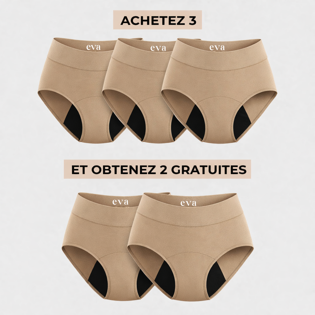 Éva's Iconic Leak-Proof Underwear (3+2 FREE)