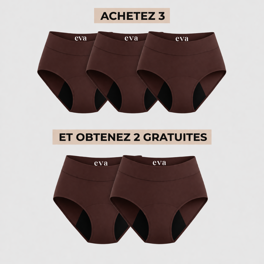 Éva's Iconic Leak-Proof Underwear (3+2 FREE)