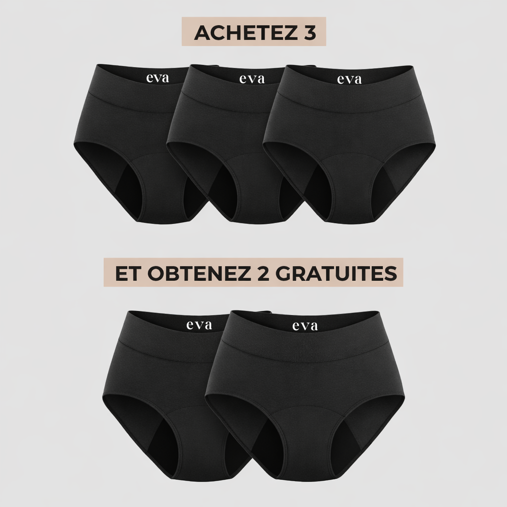 Éva's Iconic Leak-Proof Underwear (3+2 FREE)