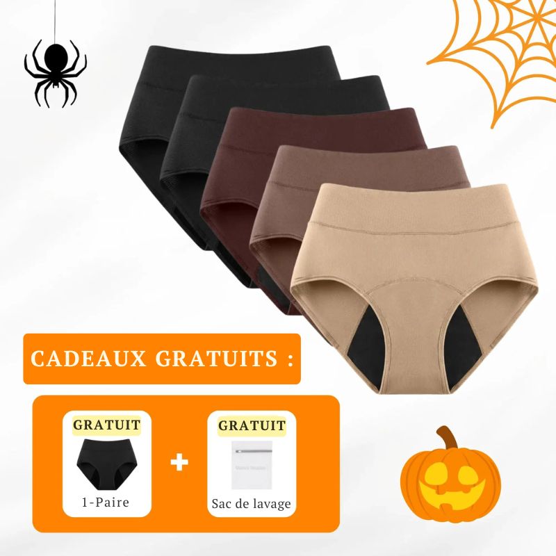 ÉVA's Iconic Leak-Proof Underwear (5-Pack + 1 FREE)