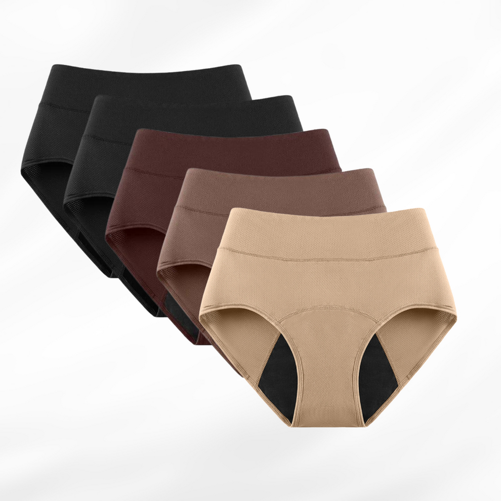 Evas auslaufsichere Unterwäsche (5er-Pack)